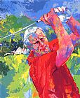 Leroy Neiman Famous Paintings - Arnold Palmer at Latrobe
